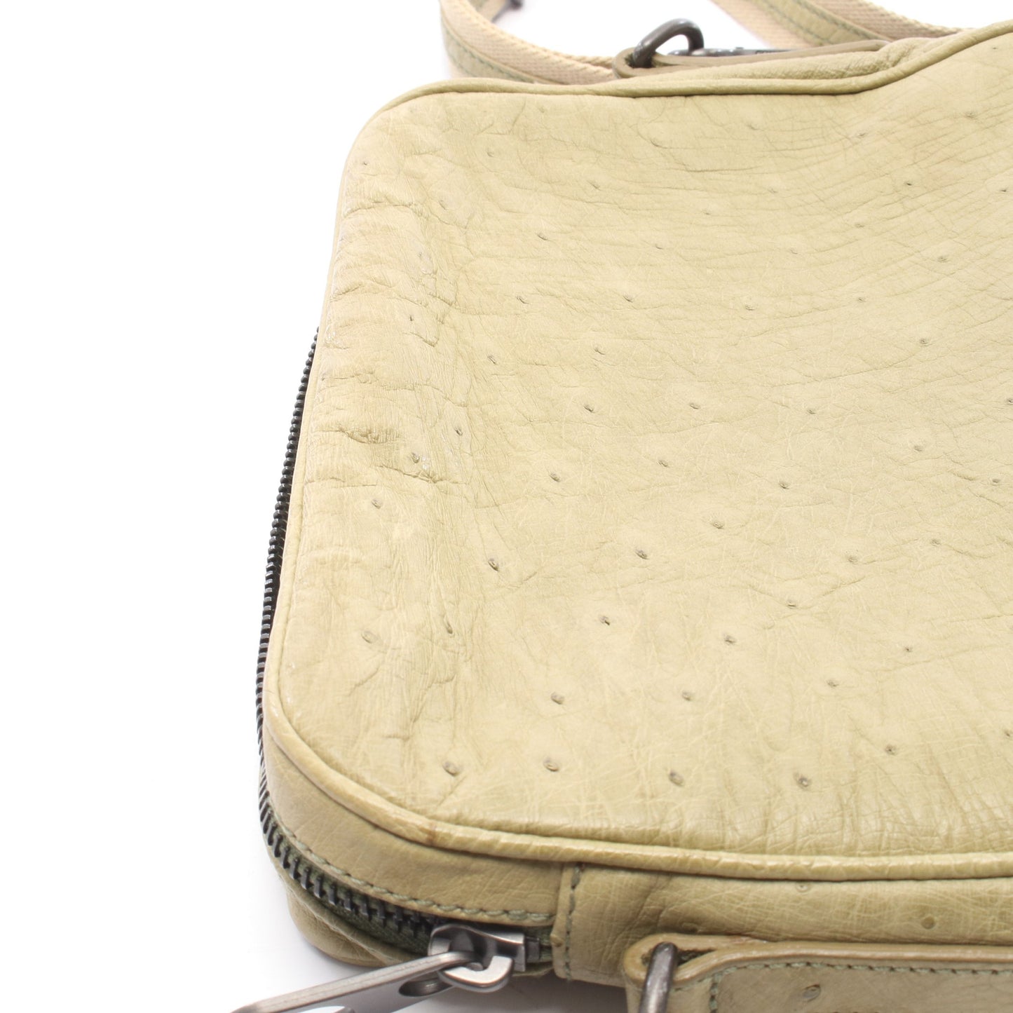 イントレチャート ショルダーバッグ レザー ライトグリーン ボッテガヴェネタ バッグ BOTTEGA VENETA