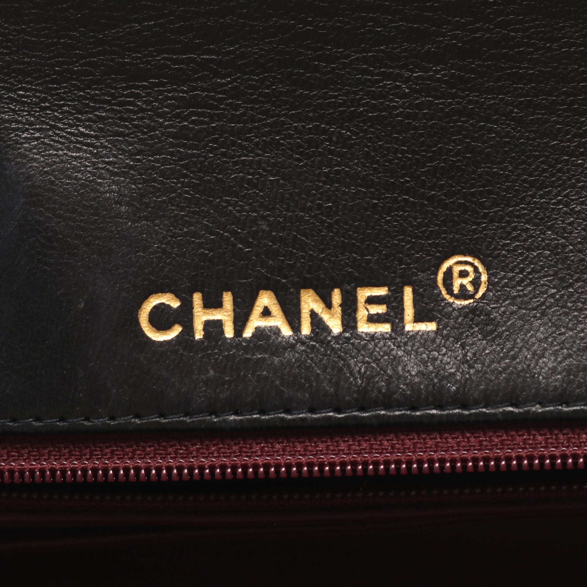 マトラッセ ダイアナフラップ チェーンショルダーバッグ ラムスキン ブラック ゴールド金具 シャネル バッグ CHANEL