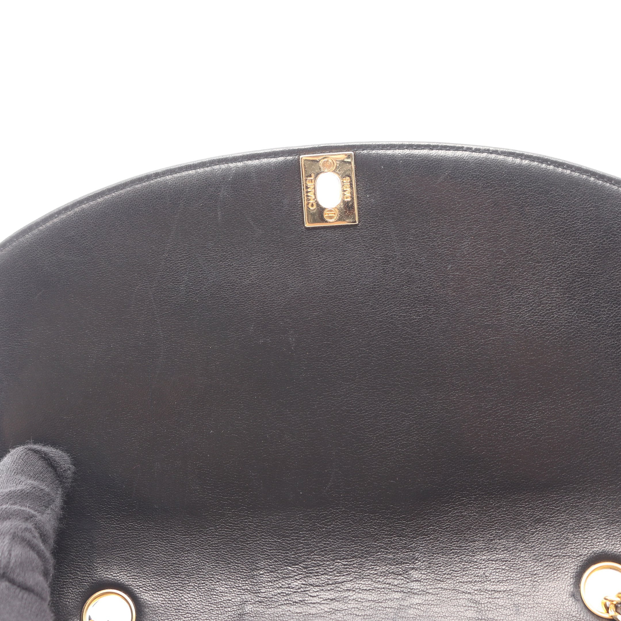 ★鑑定済★シャネルダイアナフラップマトラッセチェーンショルダーバッグラムスキン CHANEL シャネル ショルダーバッグ トートバッグ マトラッセ キャビア