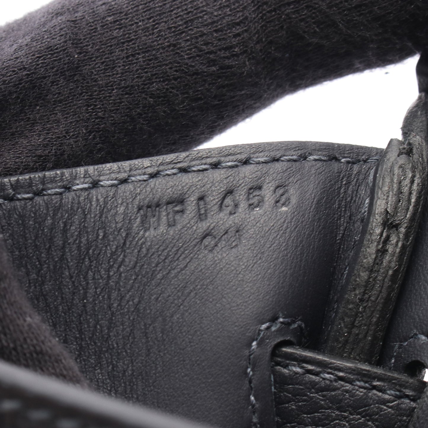 ケリーアッカドPM キャバン ボディバッグ トゴ ダークネイビー シルバー金具 W刻印 エルメス バッグ HERMES