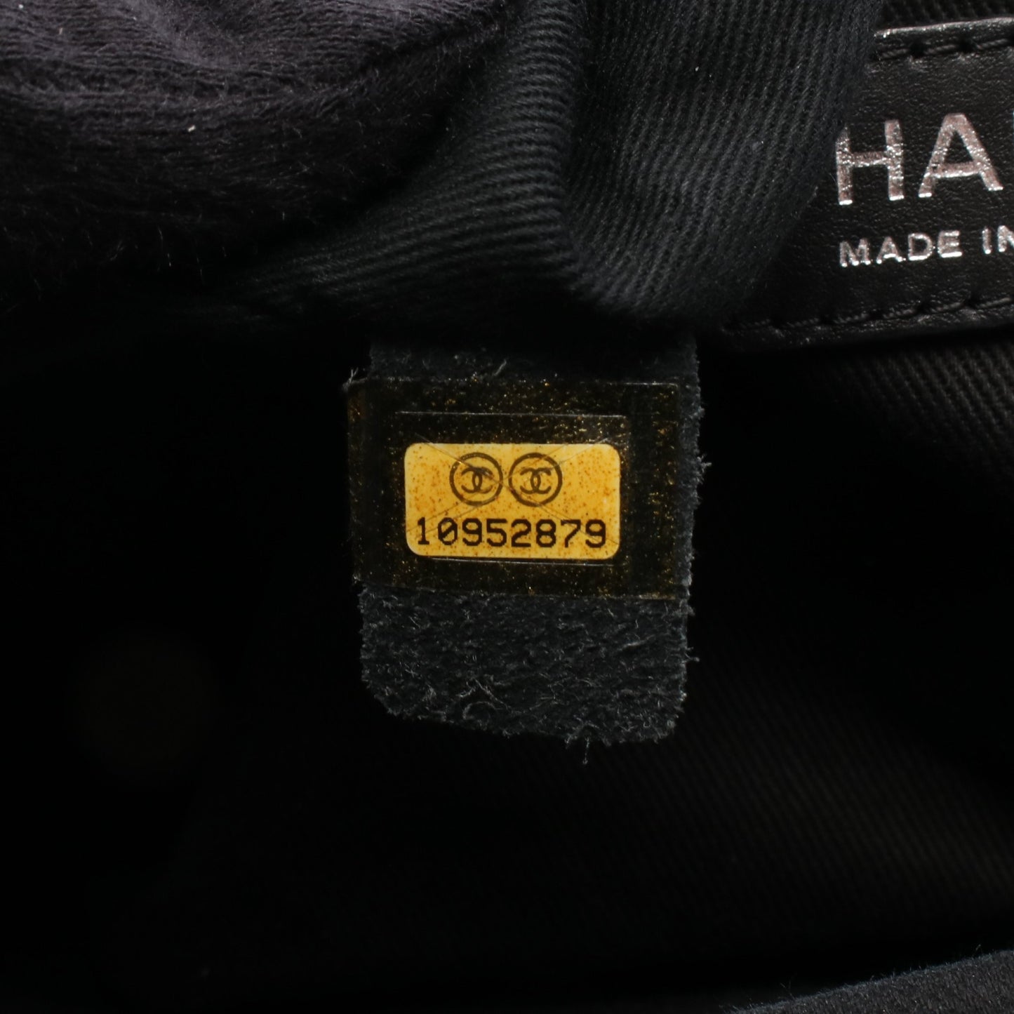 マトラッセ がま口 チェーンショルダーバッグ パテントレザー ブラック シルバー金具 シャネル バッグ CHANEL