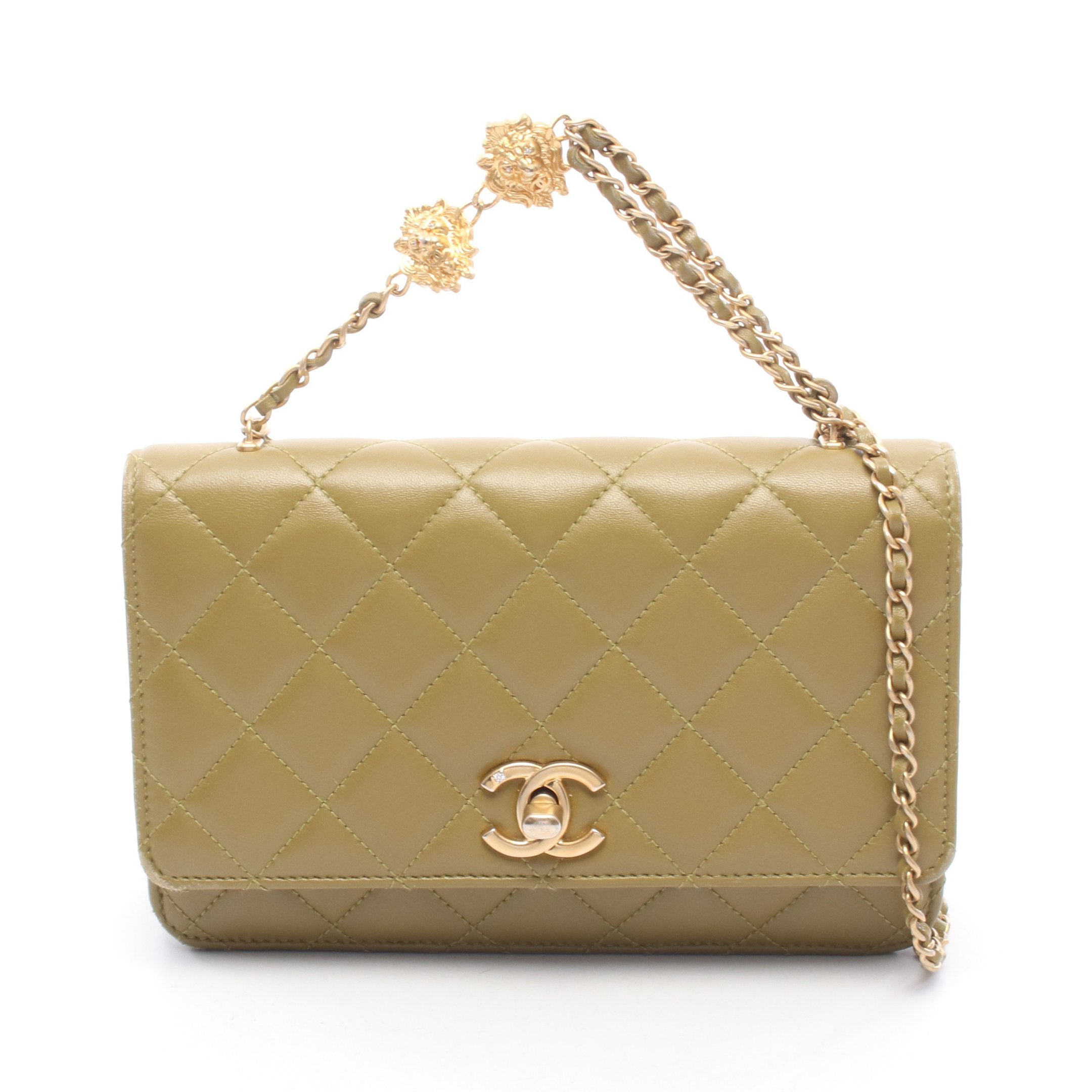 ゆう  シャネル チェーンウォレット 金 シャネル チェーンウォレット 42976 シャンパンゴールド レディース
