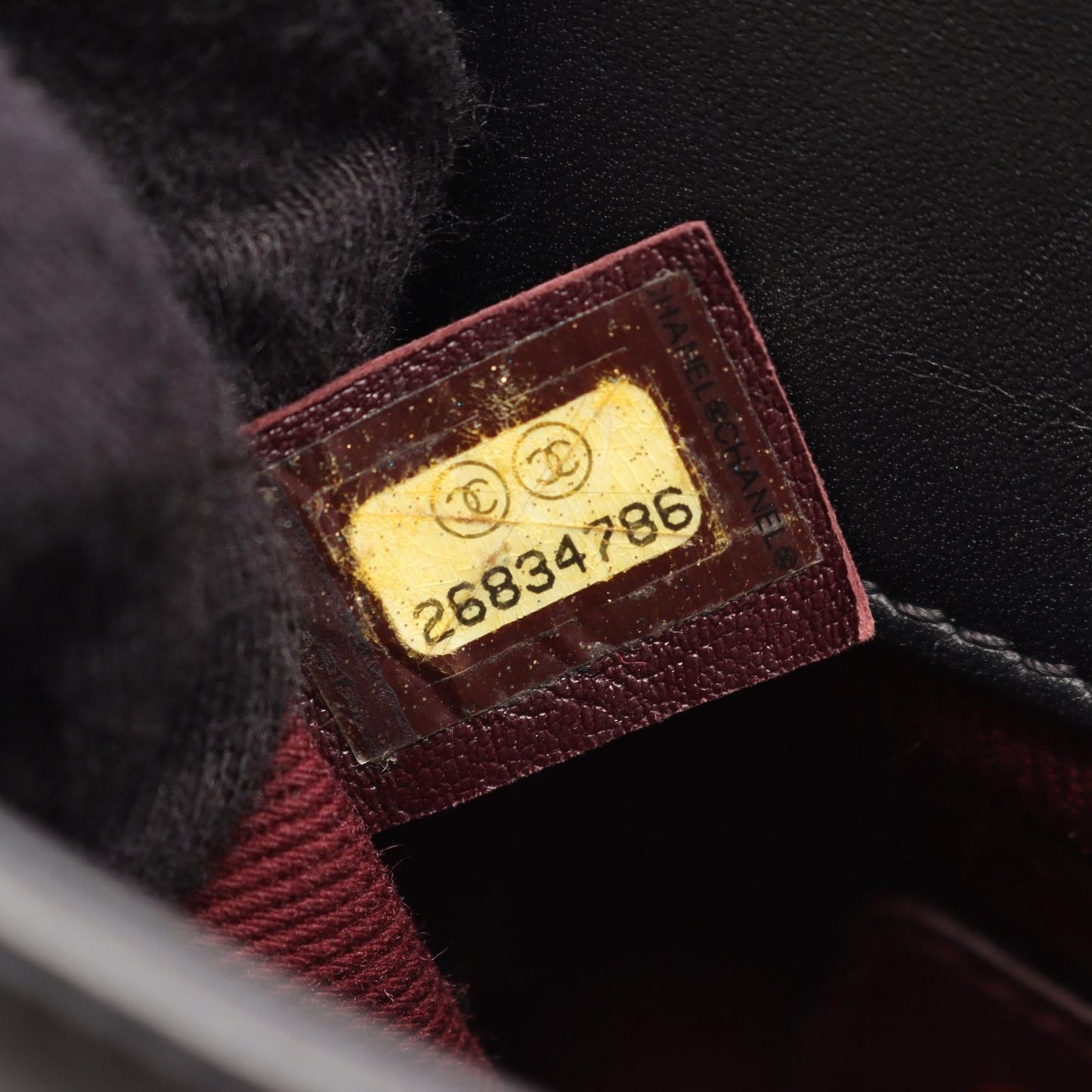 マトラッセ 2WAY チェーンショルダーバッグ レザー ブラック ゴールド金具 シャネル バッグ CHANEL
