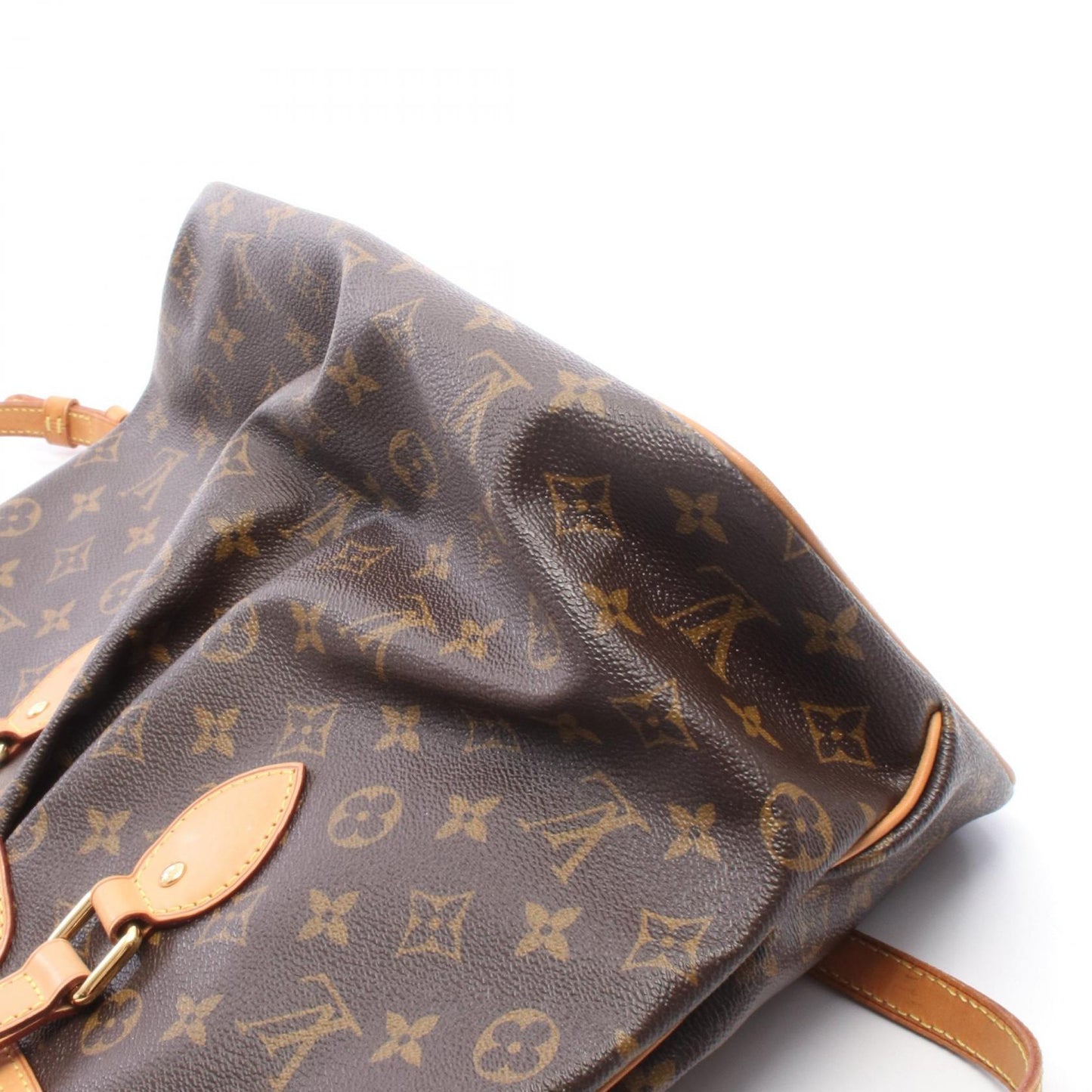 パレルモPM モノグラム 2WAY ハンドバッグ PVC レザー ブラウン ルイヴィトン バッグ LOUIS VUITTON