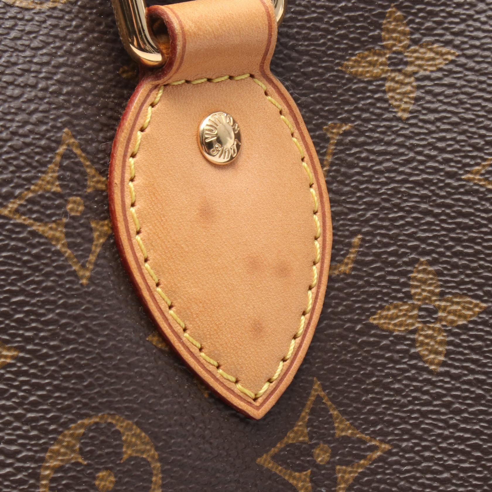 パレルモPM モノグラム 2WAY ハンドバッグ PVC レザー ブラウン ルイヴィトン バッグ LOUIS VUITTON
