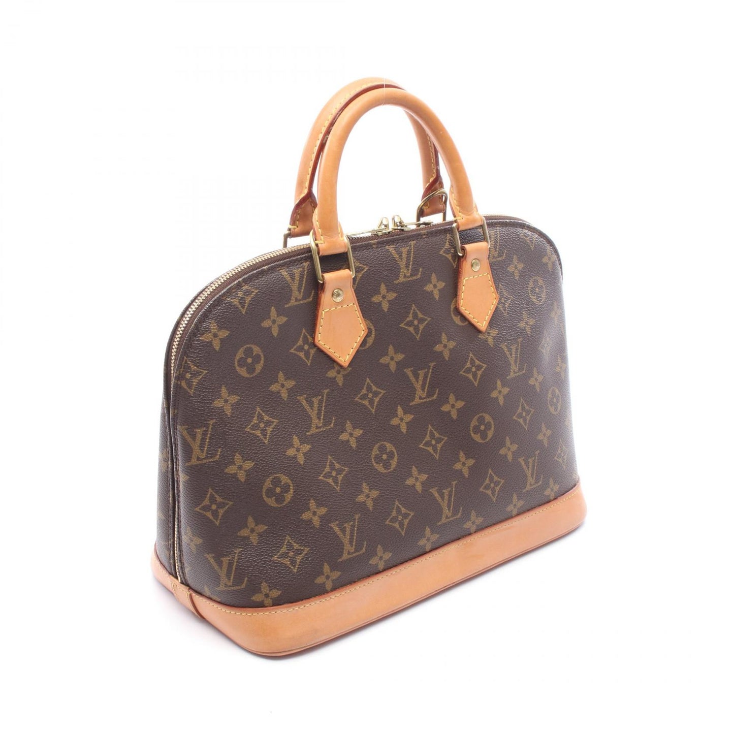 アルマPM モノグラム ハンドバッグ PVC レザー ブラウン ルイヴィトン バッグ LOUIS VUITTON