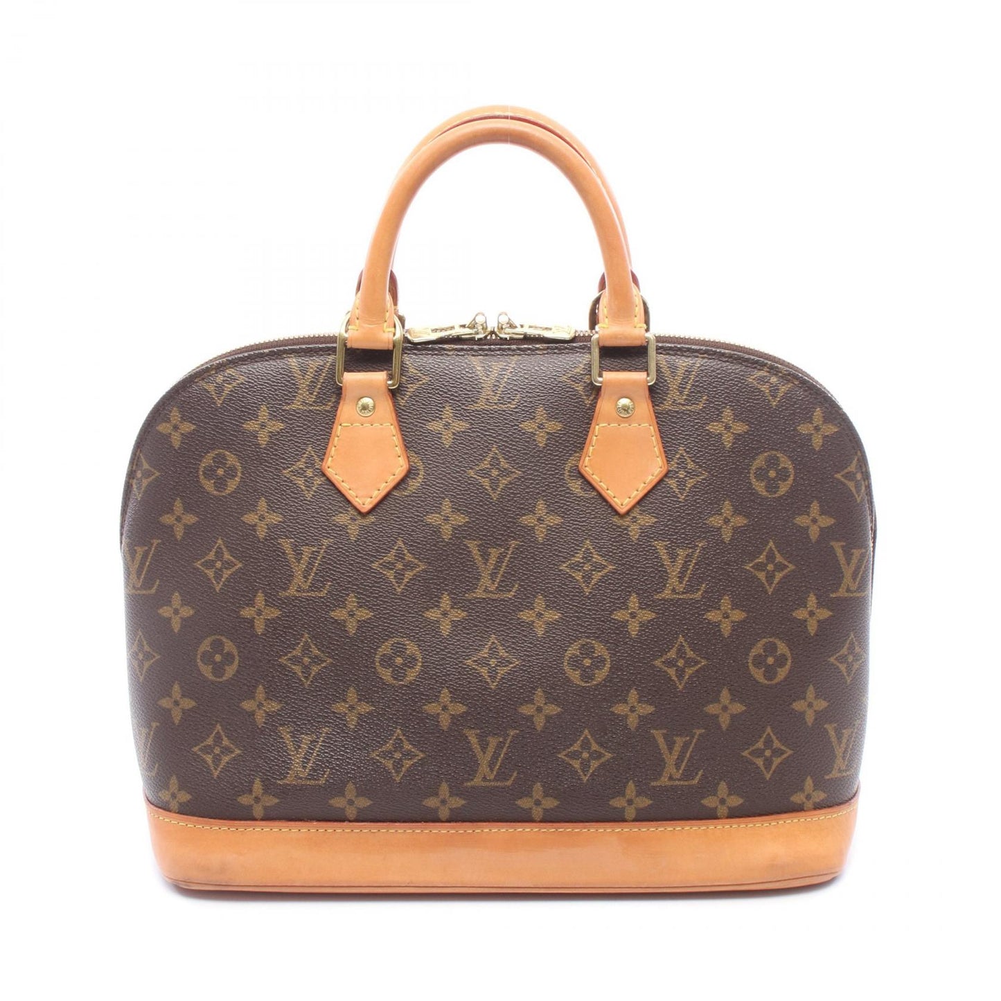 アルマPM モノグラム ハンドバッグ PVC レザー ブラウン ルイヴィトン バッグ LOUIS VUITTON