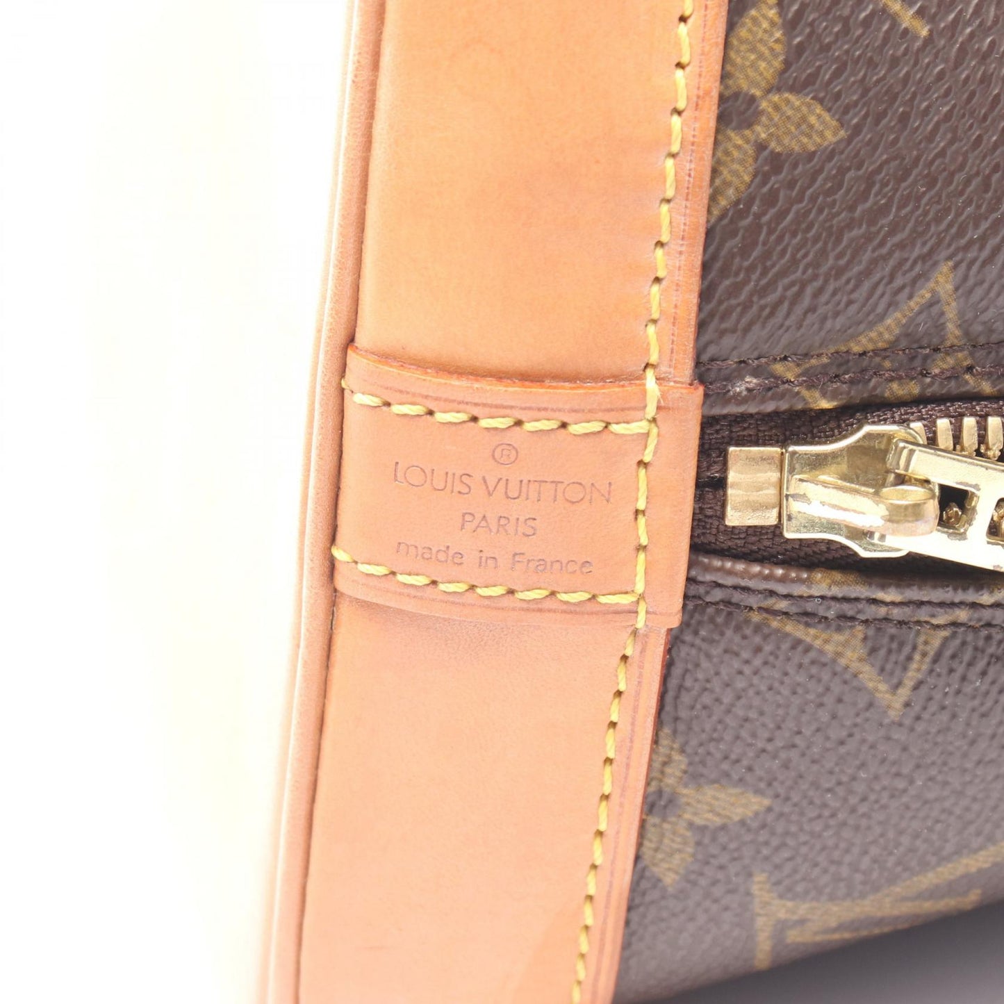 アルマPM モノグラム ハンドバッグ PVC レザー ブラウン ルイヴィトン バッグ LOUIS VUITTON