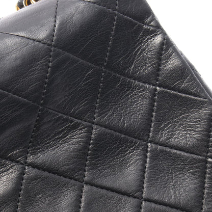 ミニマトラッセ20 チェーンショルダーバッグ ラムスキン ブラック ゴールド金具 シャネル バッグ CHANEL
