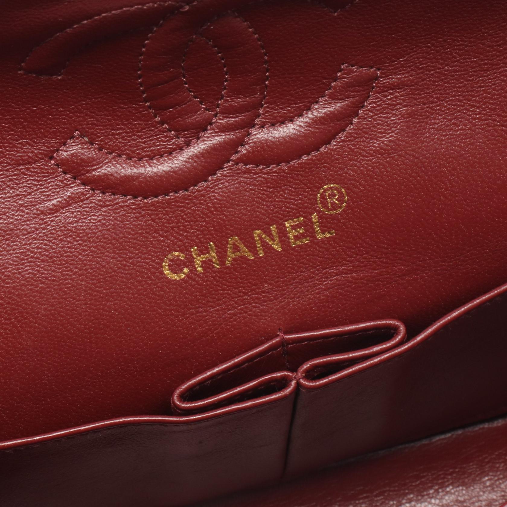 マトラッセ Wフラップ Wチェーンショルダーバッグ ラムスキン ブラック ゴールド金具 シャネル バッグ CHANEL
