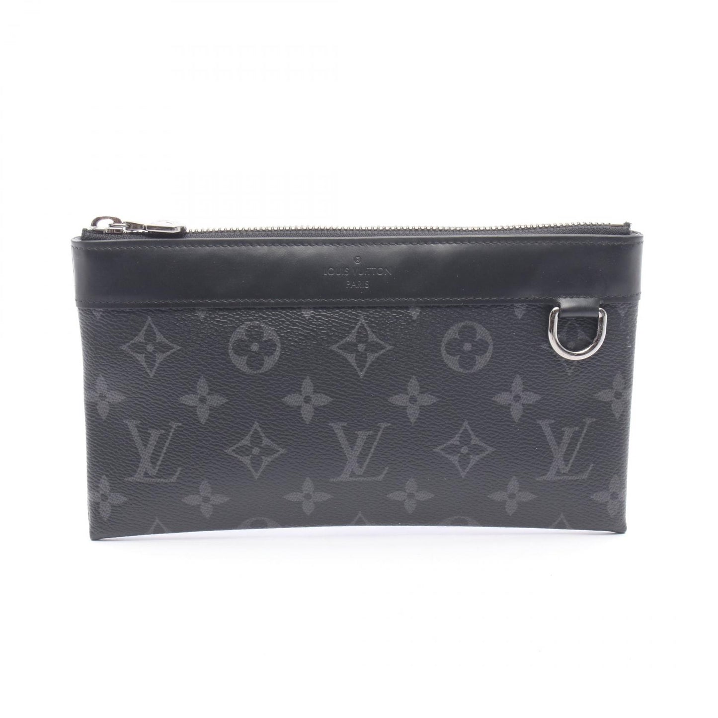 ポシェット ディスカバリー PM モノグラムエクリプス クラッチバッグ PVC レザー ブラック ルイヴィトン バッグ LOUIS VUITTON