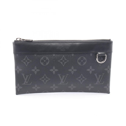 ポシェット ディスカバリー PM モノグラムエクリプス クラッチバッグ PVC レザー ブラック ルイヴィトン バッグ LOUIS VUITTON