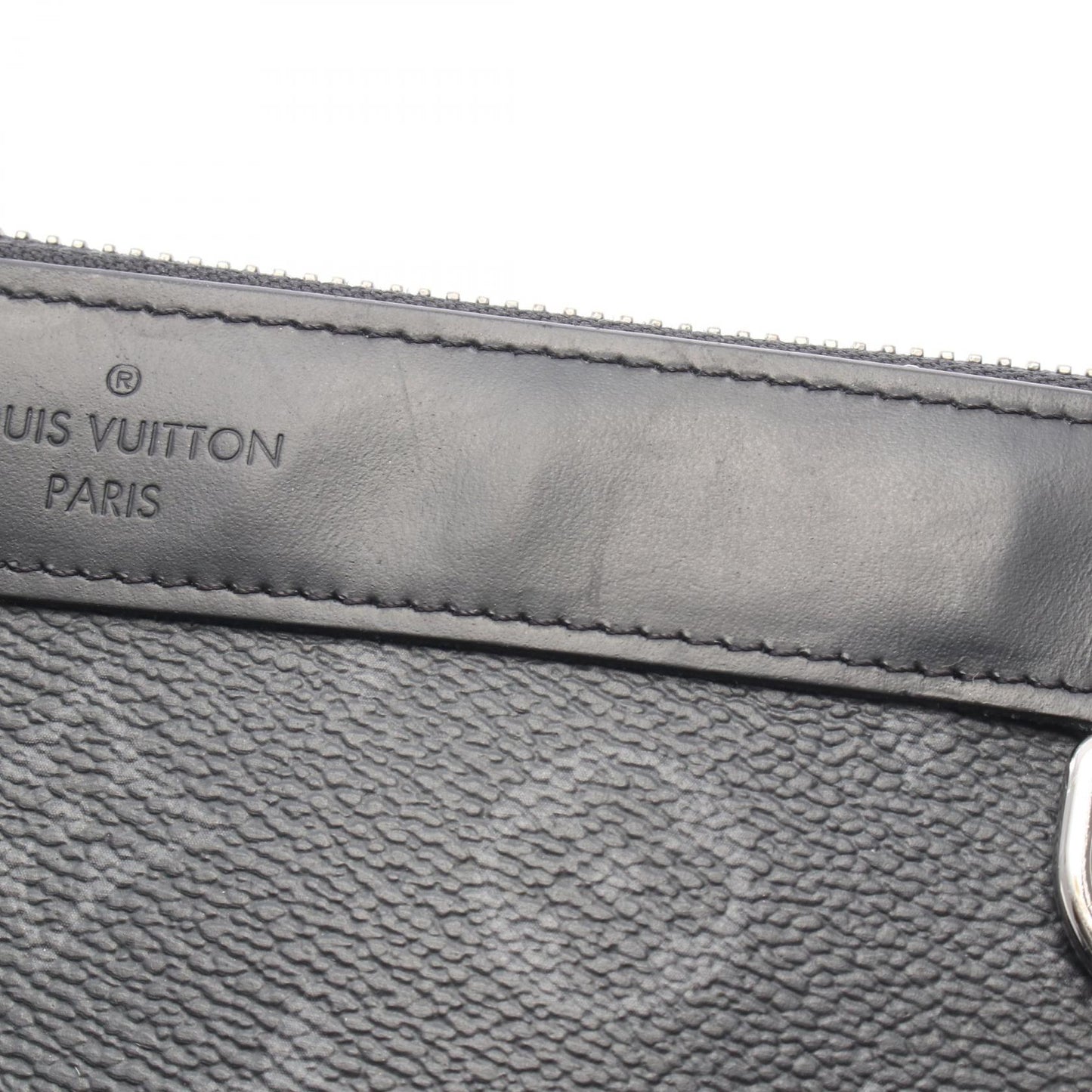 ポシェット ディスカバリー PM モノグラムエクリプス クラッチバッグ PVC レザー ブラック ルイヴィトン バッグ LOUIS VUITTON