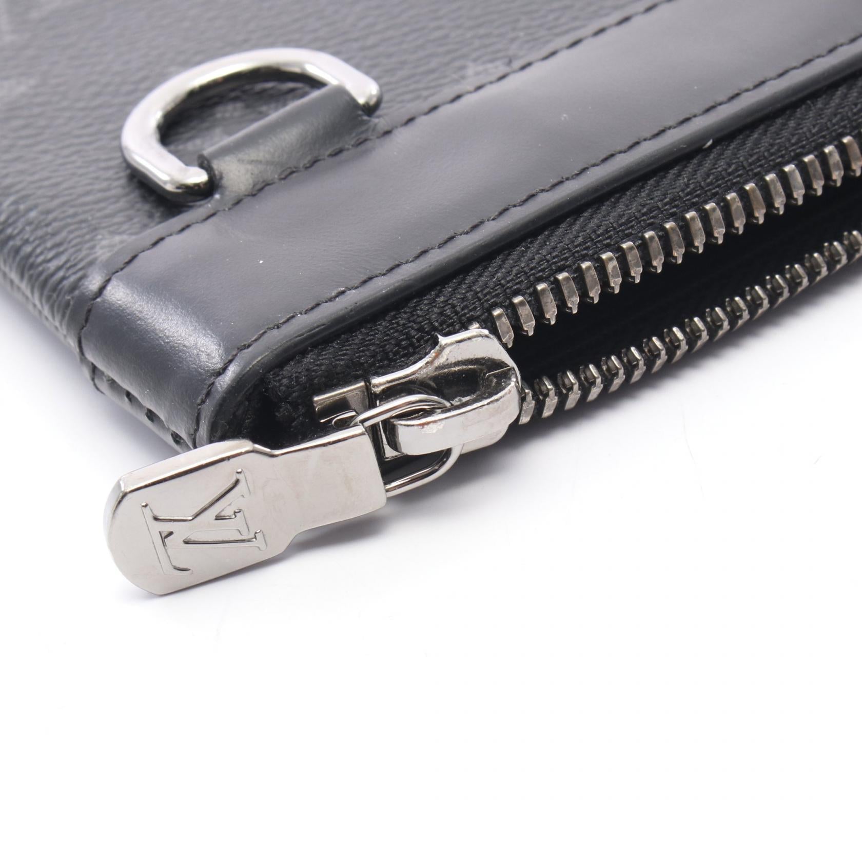 ポシェット ディスカバリー PM モノグラムエクリプス クラッチバッグ PVC レザー ブラック ルイヴィトン バッグ LOUIS VUITTON