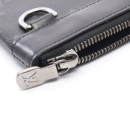 ポシェット ディスカバリー PM モノグラムエクリプス クラッチバッグ PVC レザー ブラック ルイヴィトン バッグ LOUIS VUITTON