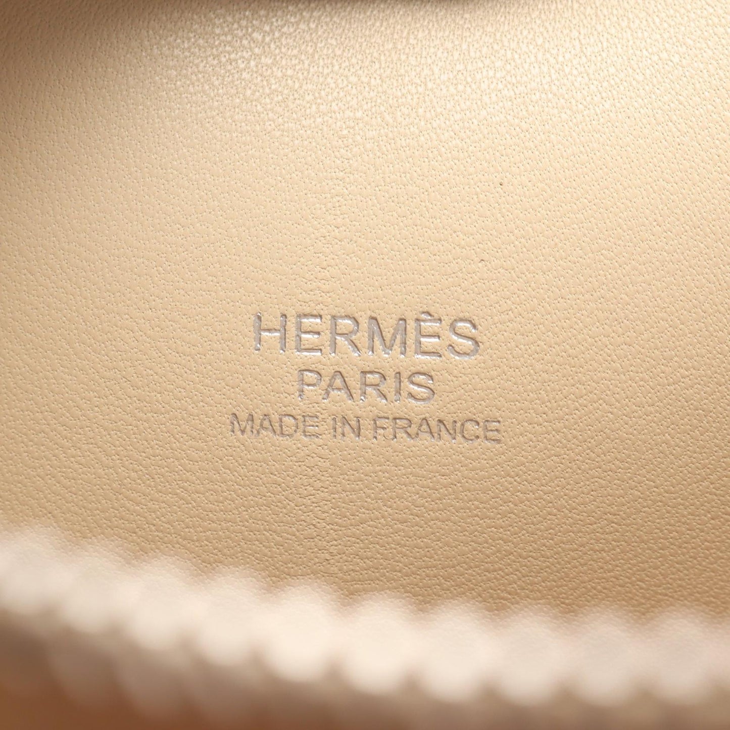 ボリード35 パルシュマン ハンドバッグ トリヨンクレマンス ライトベージュ シルバー金具 □M刻印 エルメス バッグ HERMES