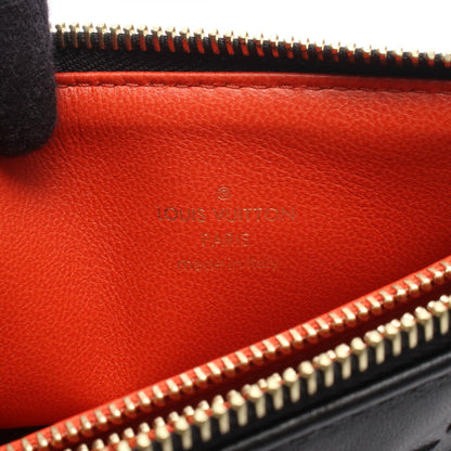 クッサンBB モノグラムエンボス ノワール 2WAY チェーンショルダーバッグ レザー ブラック ルイヴィトン バッグ LOUIS VUITTON