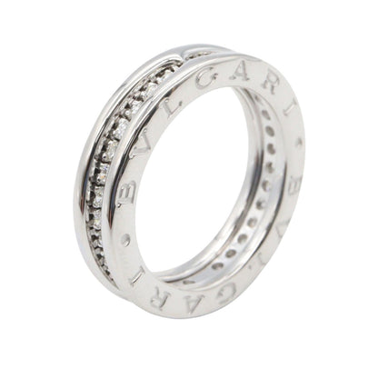 B-zero1 ビーゼロワン ダイヤ リング リング 指輪 K18WG ダイヤモンド ホワイトゴールド クリア ブルガリ アクセサリー BVLGARI