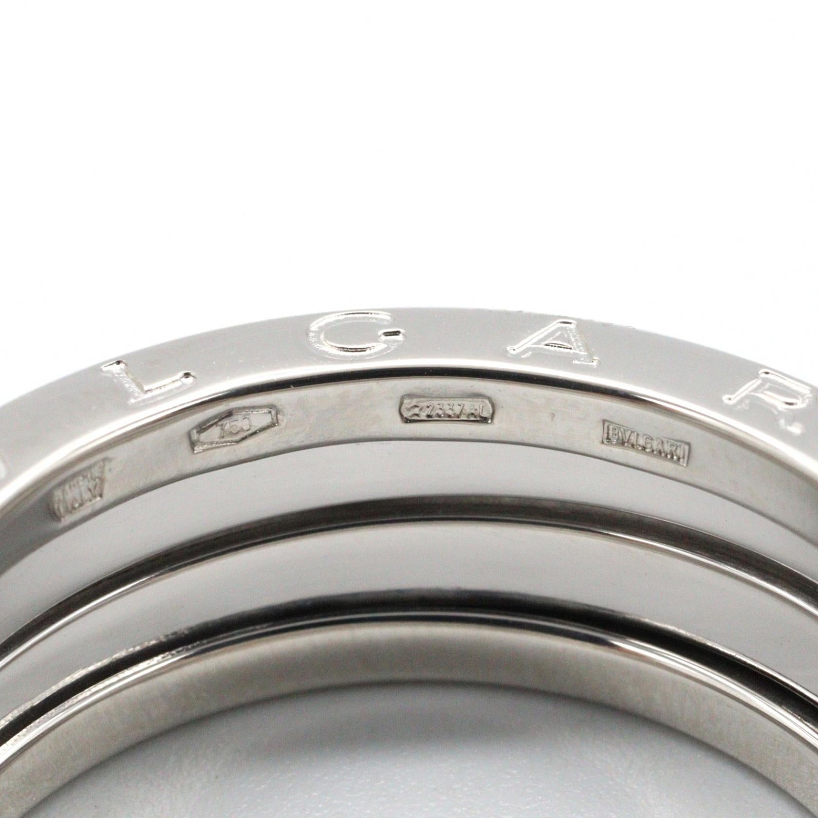 B-zero1 ビーゼロワン リング 3バンド リング 指輪 K18WG ホワイトゴールド ブルガリ アクセサリー BVLGARI