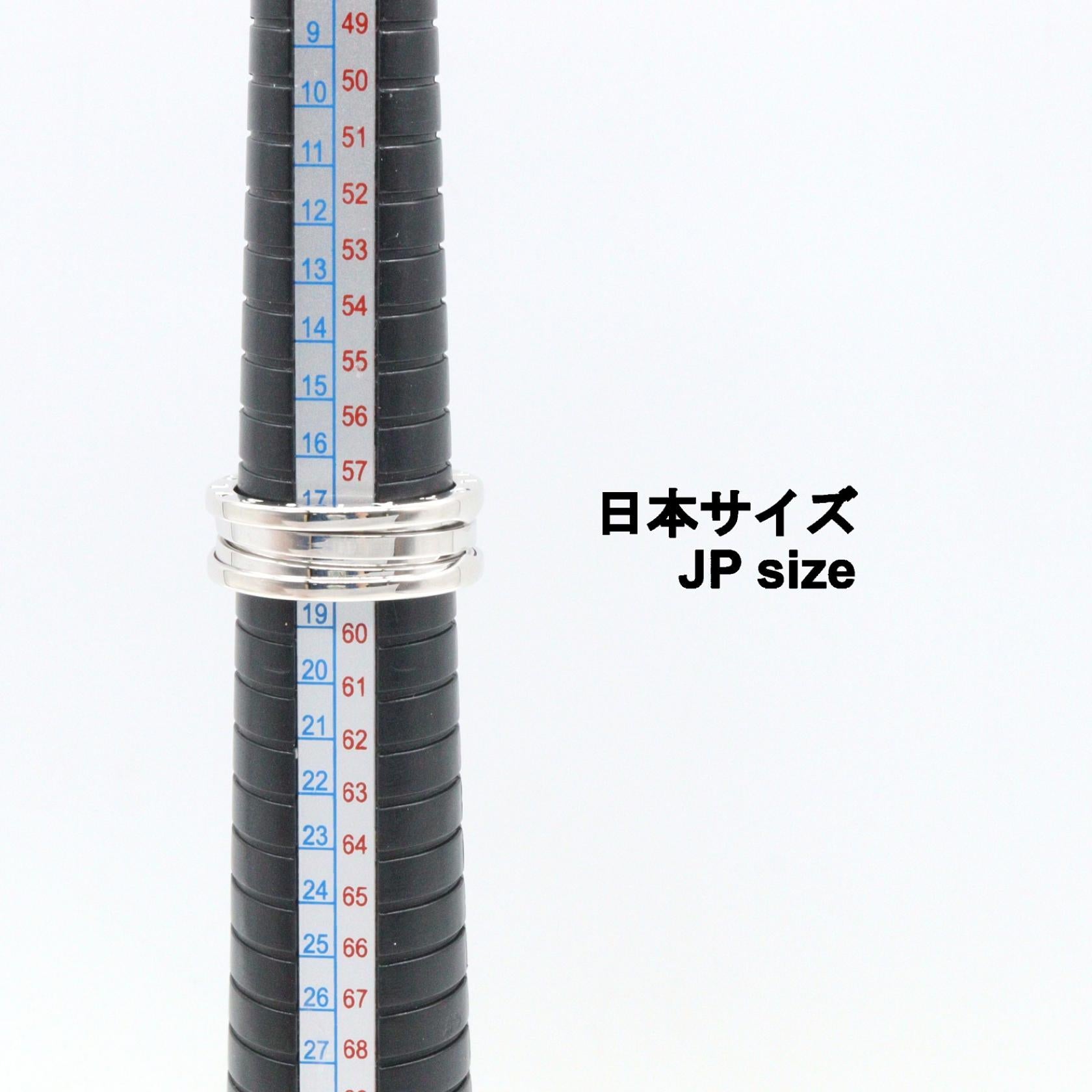B-zero1 ビーゼロワン リング 3バンド リング 指輪 K18WG ホワイトゴールド ブルガリ アクセサリー BVLGARI