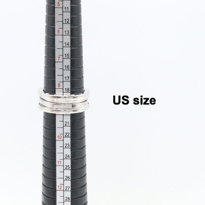 B-zero1 ビーゼロワン リング 3バンド リング 指輪 K18WG ホワイトゴールド ブルガリ アクセサリー BVLGARI