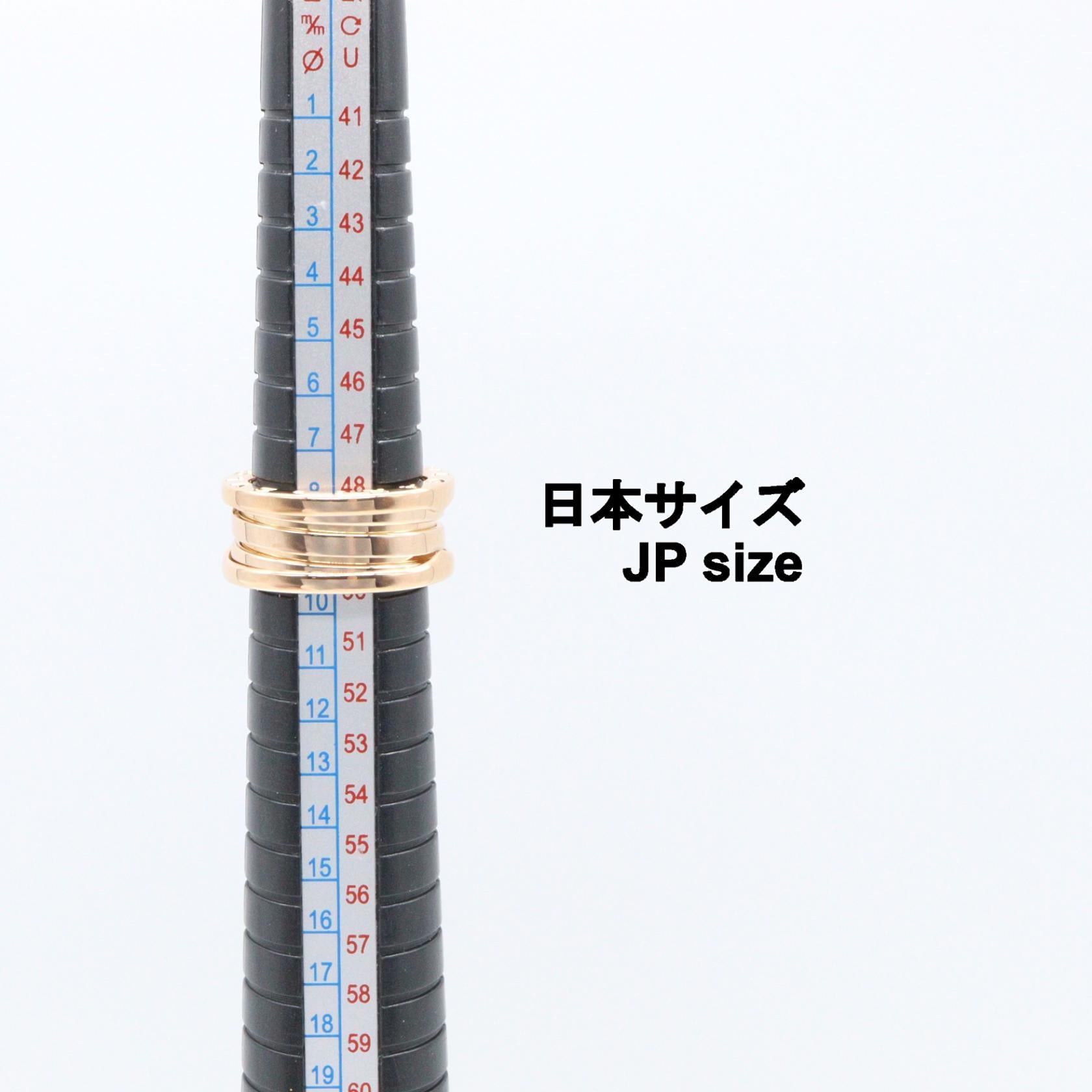 B-zero1 ビーゼロワン リング 3バンド リング 指輪 K18PG ピンクゴールド ブルガリ アクセサリー BVLGARI