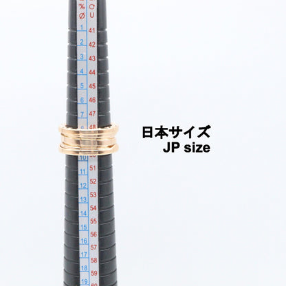 B-zero1 ビーゼロワン リング 3バンド リング 指輪 K18PG ピンクゴールド ブルガリ アクセサリー BVLGARI