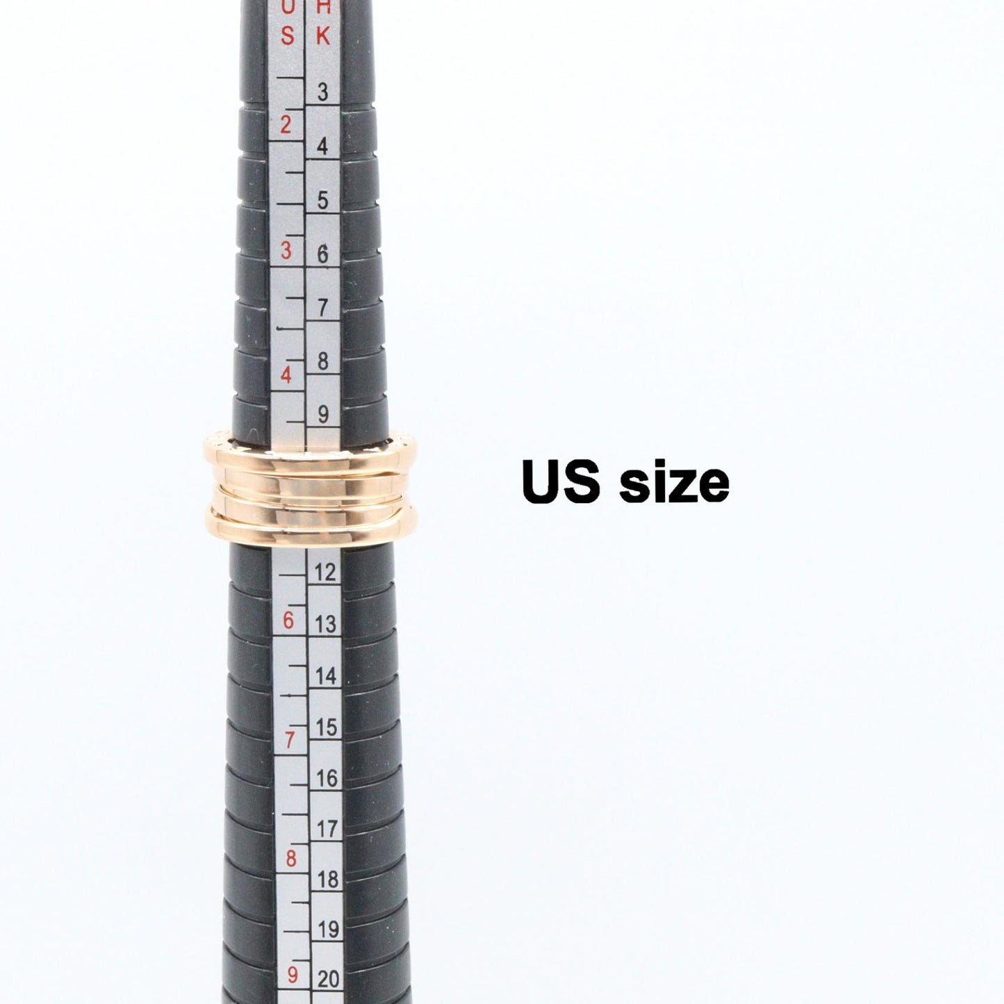 B-zero1 ビーゼロワン リング 3バンド リング 指輪 K18PG ピンクゴールド ブルガリ アクセサリー BVLGARI