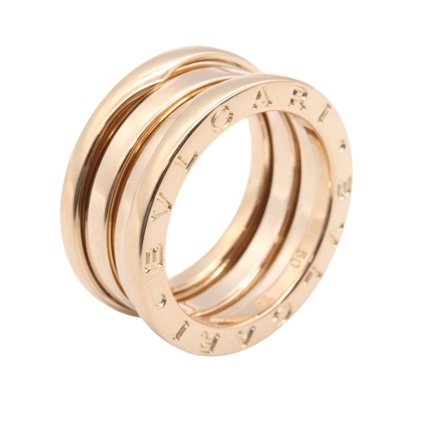 B-zero1 ビーゼロワン リング 3バンド リング 指輪 K18PG ピンクゴールド ブルガリ アクセサリー BVLGARI
