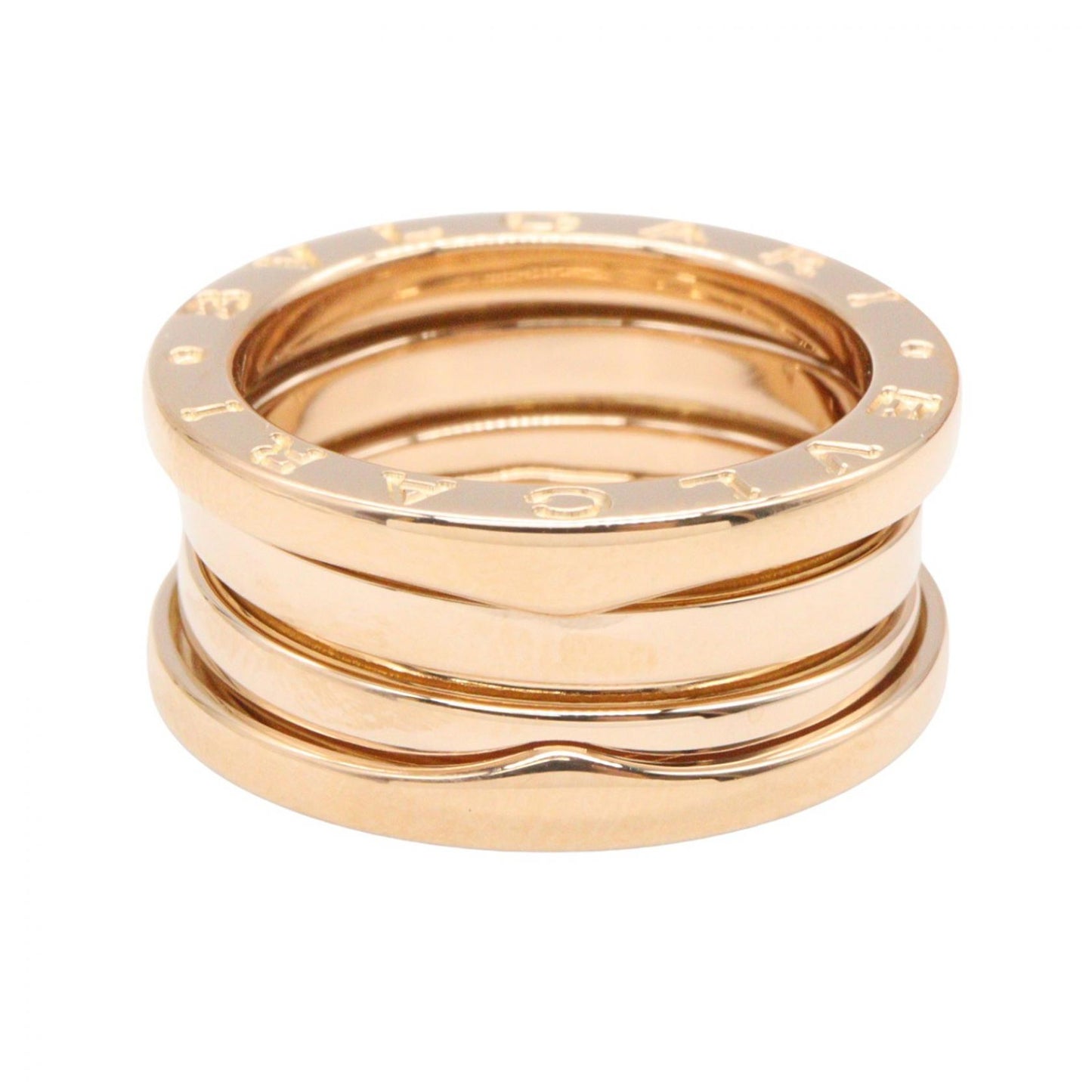 B-zero1 ビーゼロワン リング 3バンド リング 指輪 K18PG ピンクゴールド ブルガリ アクセサリー BVLGARI