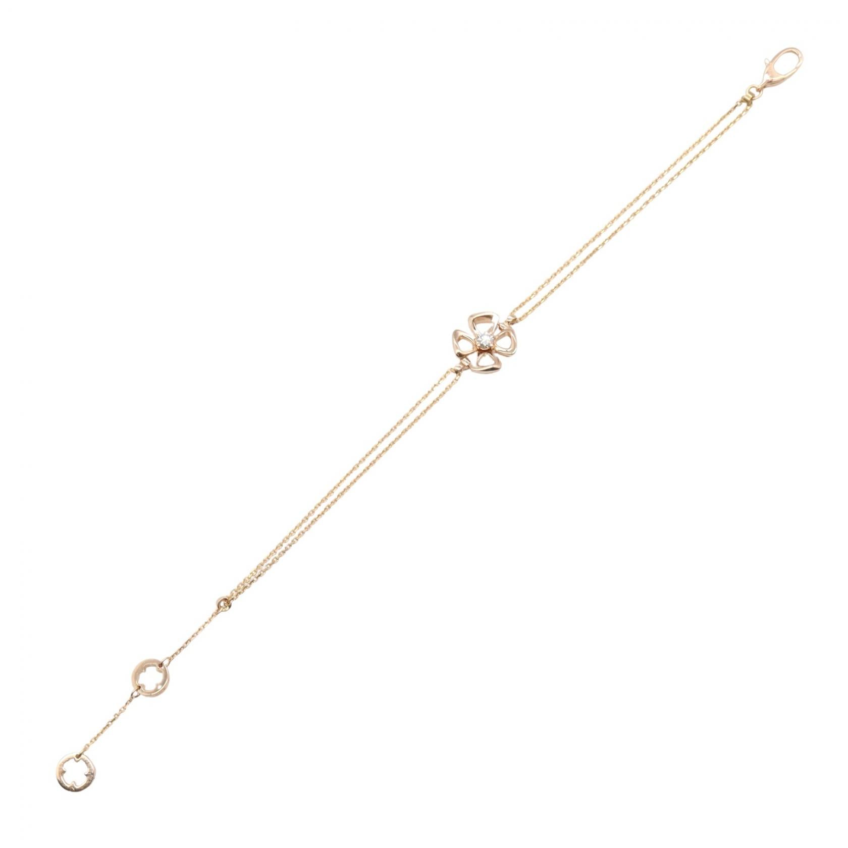 フィオレバー SM 1PD ブレスレット ブレスレット K18PG ダイヤモンド ピンクゴールド クリア ブルガリ アクセサリー BVLGARI