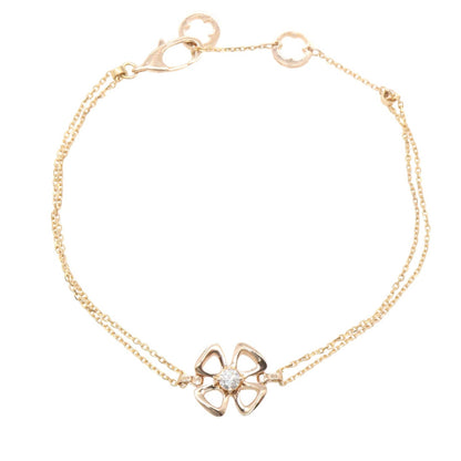 フィオレバー SM 1PD ブレスレット ブレスレット K18PG ダイヤモンド ピンクゴールド クリア ブルガリ アクセサリー BVLGARI