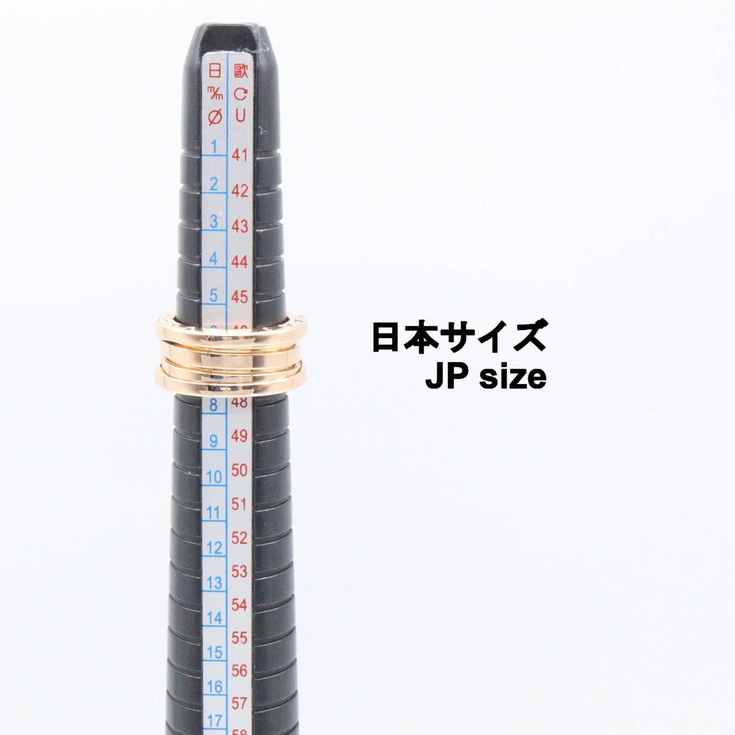 B-zero1 ビーゼロワン リング 3バンド リング 指輪 K18PG ピンクゴールド ブルガリ アクセサリー BVLGARI