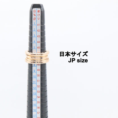 B-zero1 ビーゼロワン リング 3バンド リング 指輪 K18PG ピンクゴールド ブルガリ アクセサリー BVLGARI