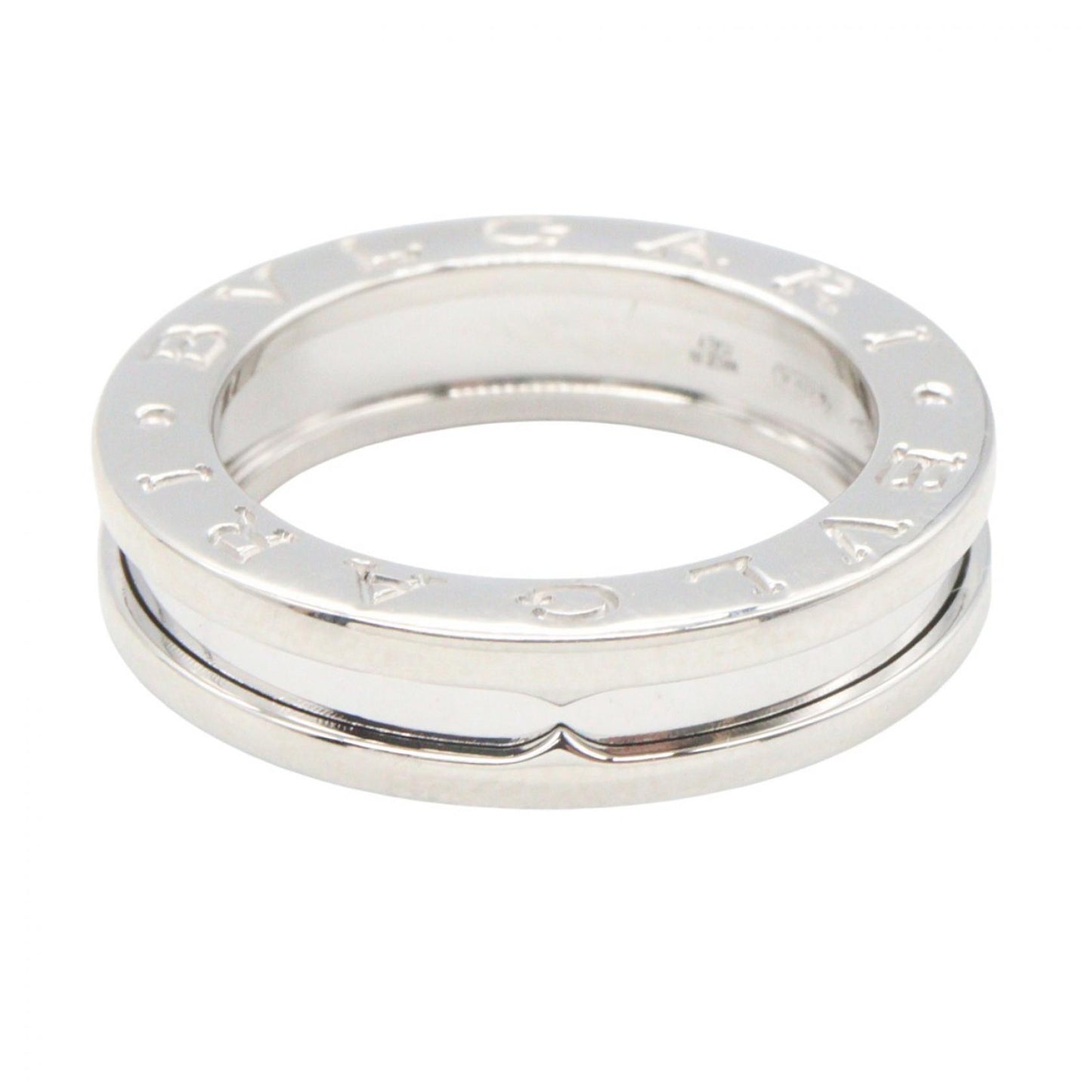 B-zero1 ビーゼロワン リング 1バンド リング 指輪 K18WG ホワイトゴールド ブルガリ アクセサリー BVLGARI
