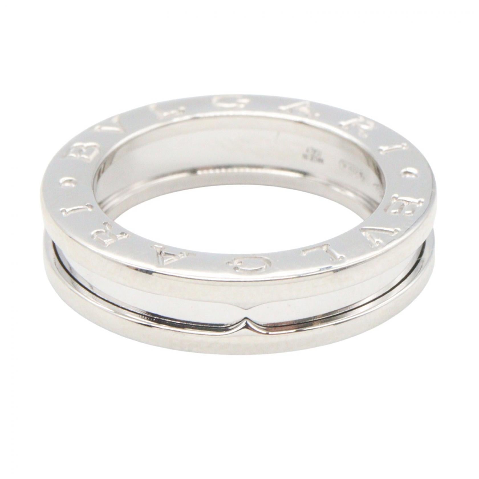 B-zero1 ビーゼロワン リング 1バンド リング 指輪 K18WG ホワイトゴールド ブルガリ アクセサリー BVLGARI
