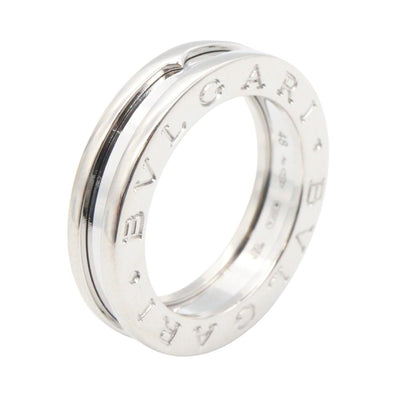 B-zero1 ビーゼロワン リング 1バンド リング 指輪 K18WG ホワイトゴールド ブルガリ アクセサリー BVLGARI