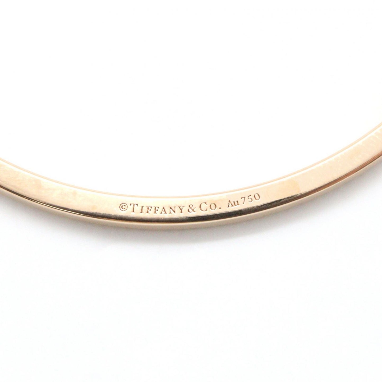 Tスマイル ミディアム ダイヤ ネックレス ネックレス K18PG ダイヤモンド ピンクゴールド クリア ティファニー アクセサリー TIFFANY & Co.