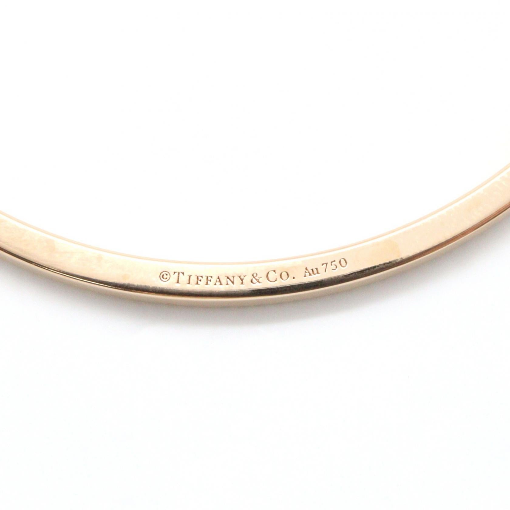 Tスマイル ミディアム ダイヤ ネックレス ネックレス K18PG ダイヤモンド ピンクゴールド クリア ティファニー アクセサリー TIFFANY & Co.