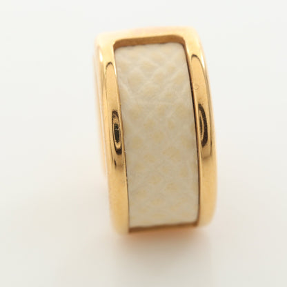 オランプPM イヤーカフ GP ヴォーエプソン ゴールド アイボリー エルメス アクセサリー HERMES