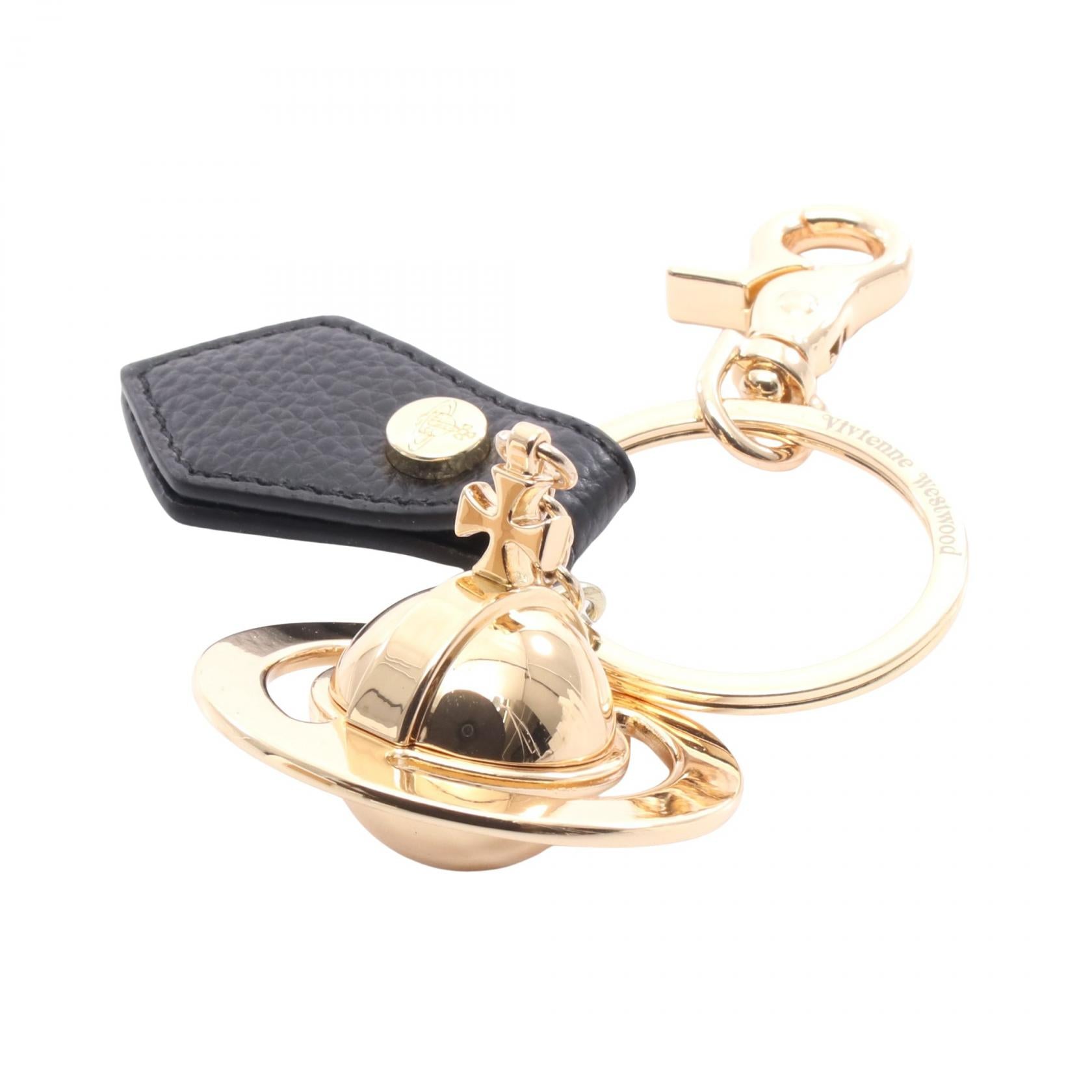 オーブ キーホルダー バッグチャーム GP レザー ゴールド ヴィヴィアンウエストウッド 財布・小物 Vivienne Westwood