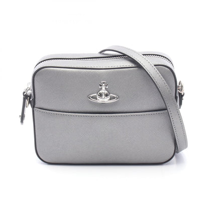 CAMERA BAG ショルダーバッグ レザー グレー ヴィヴィアンウエストウッド バッグ Vivienne Westwood