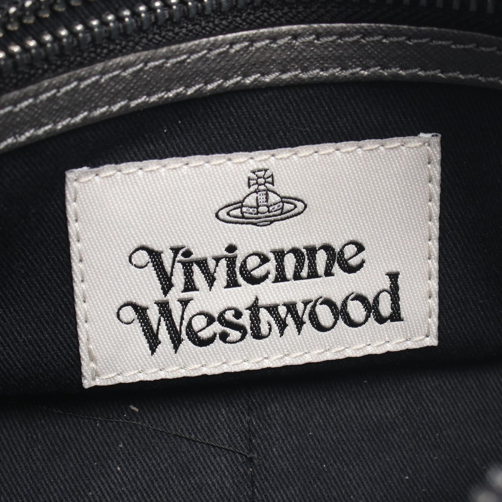 CAMERA BAG ショルダーバッグ レザー グレー ヴィヴィアンウエストウッド バッグ Vivienne Westwood