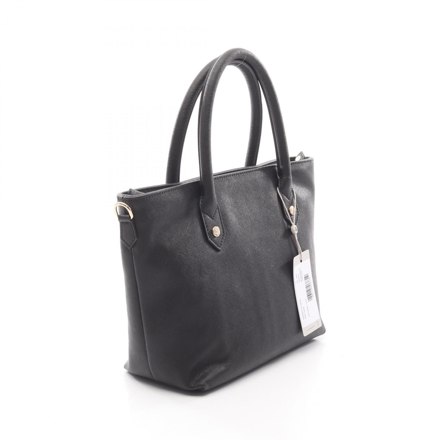 MINI TOTE DIAMANTE ORB ディアマンテ オーブ ミニ 2WAY ハンドバッグ トートバッグ レザー ブラック ヴィヴィアンウエストウッド バッグ Vivienne Westwood