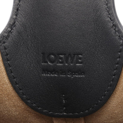 ビルバオ バケットバッグ ミディアム ショルダーバッグ レザー ブラック ロエベ バッグ LOEWE