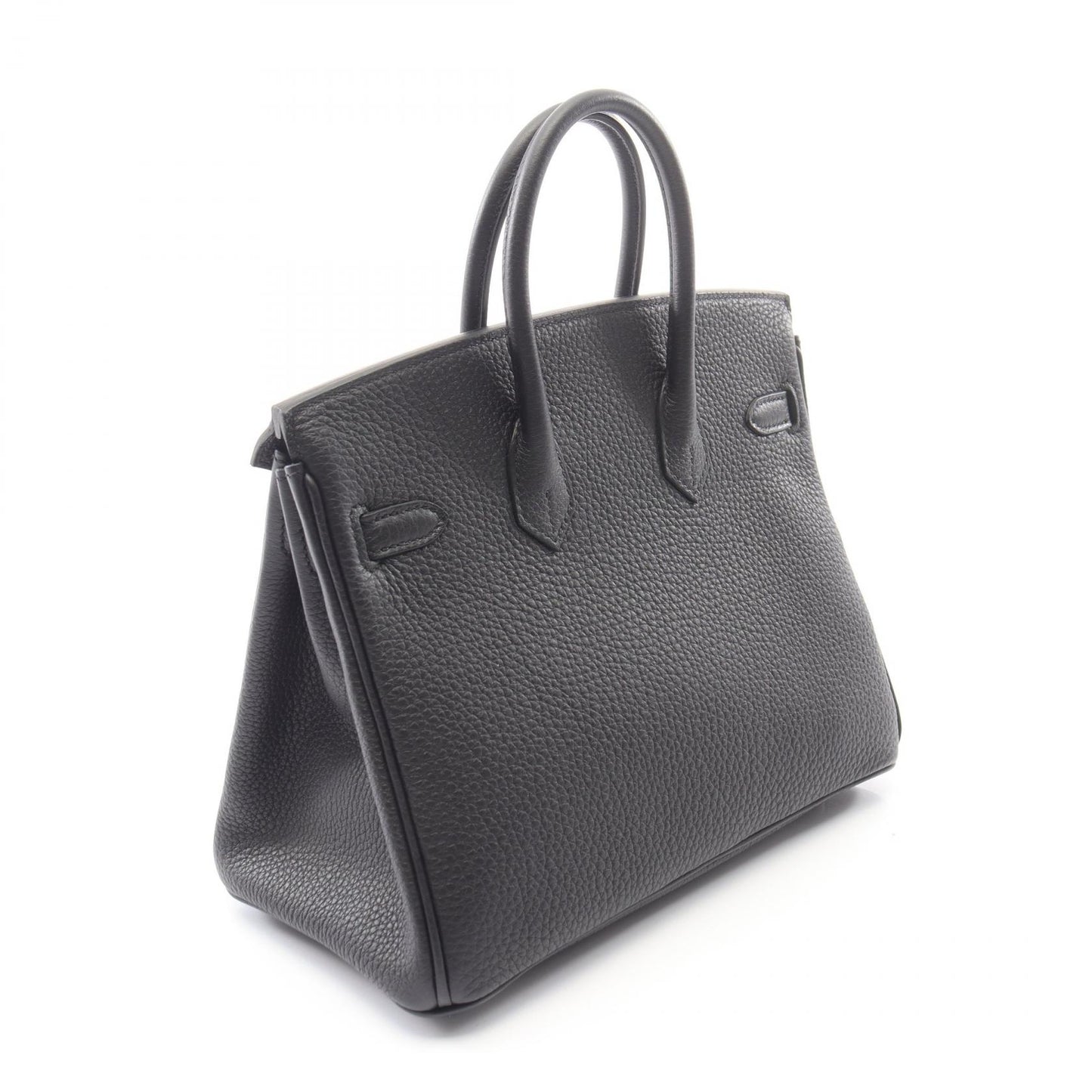 バーキン25 ハンドバッグ トゴ ブラック シルバー金具 K刻印 エルメス バッグ HERMES