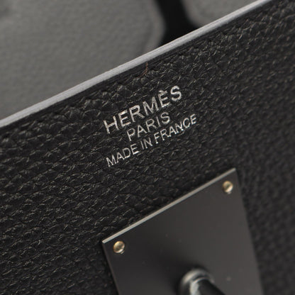 オータクロア40 ソーブラック ブラック金具 ハンドバッグ トゴ ブラック K刻印 エルメス バッグ HERMES