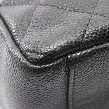 マトラッセ PST チェーンショルダーバッグ チェーントートバッグ キャビアスキン ブラック ゴールド金具 シャネル バッグ CHANEL