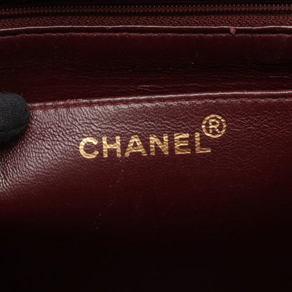 デカマトラッセ 30 シングルフラップ Wチェーンショルダーバッグ ラムスキン ブラック ゴールド金具 シャネル バッグ CHANEL