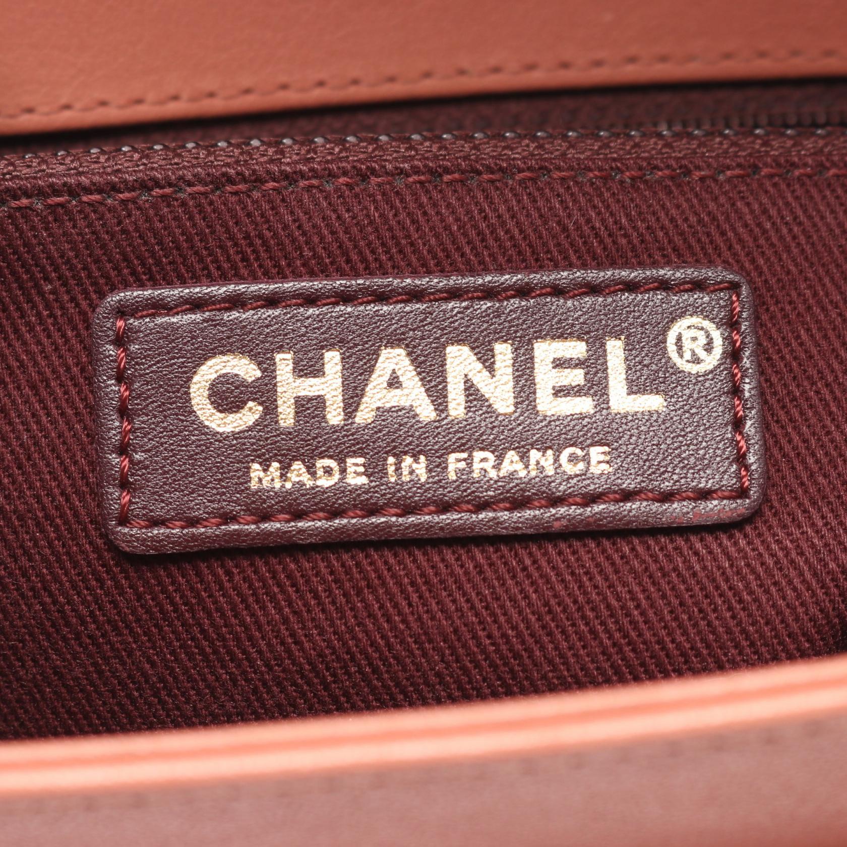 マトラッセ チェーンショルダーバッグ レザー ピンク ゴールド金具 シャネル バッグ CHANEL